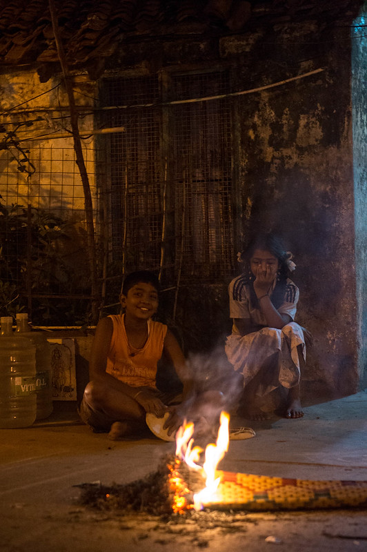 Kids at the Bonfire