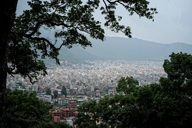 View from Swayambhunath