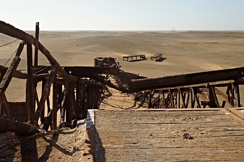 Oil Derrick at Skeleton Coast
