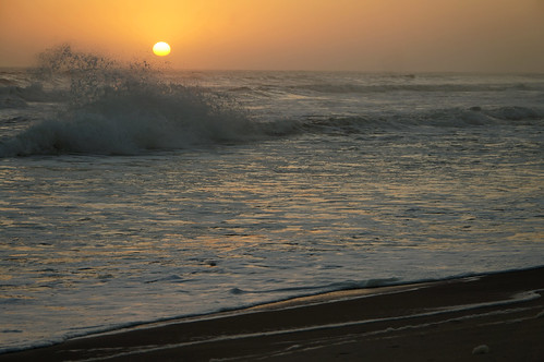 Sunset at Hentiesbaai
